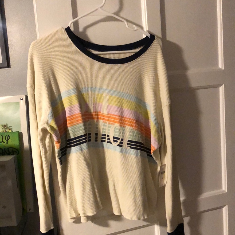 Free People thermal shirt
